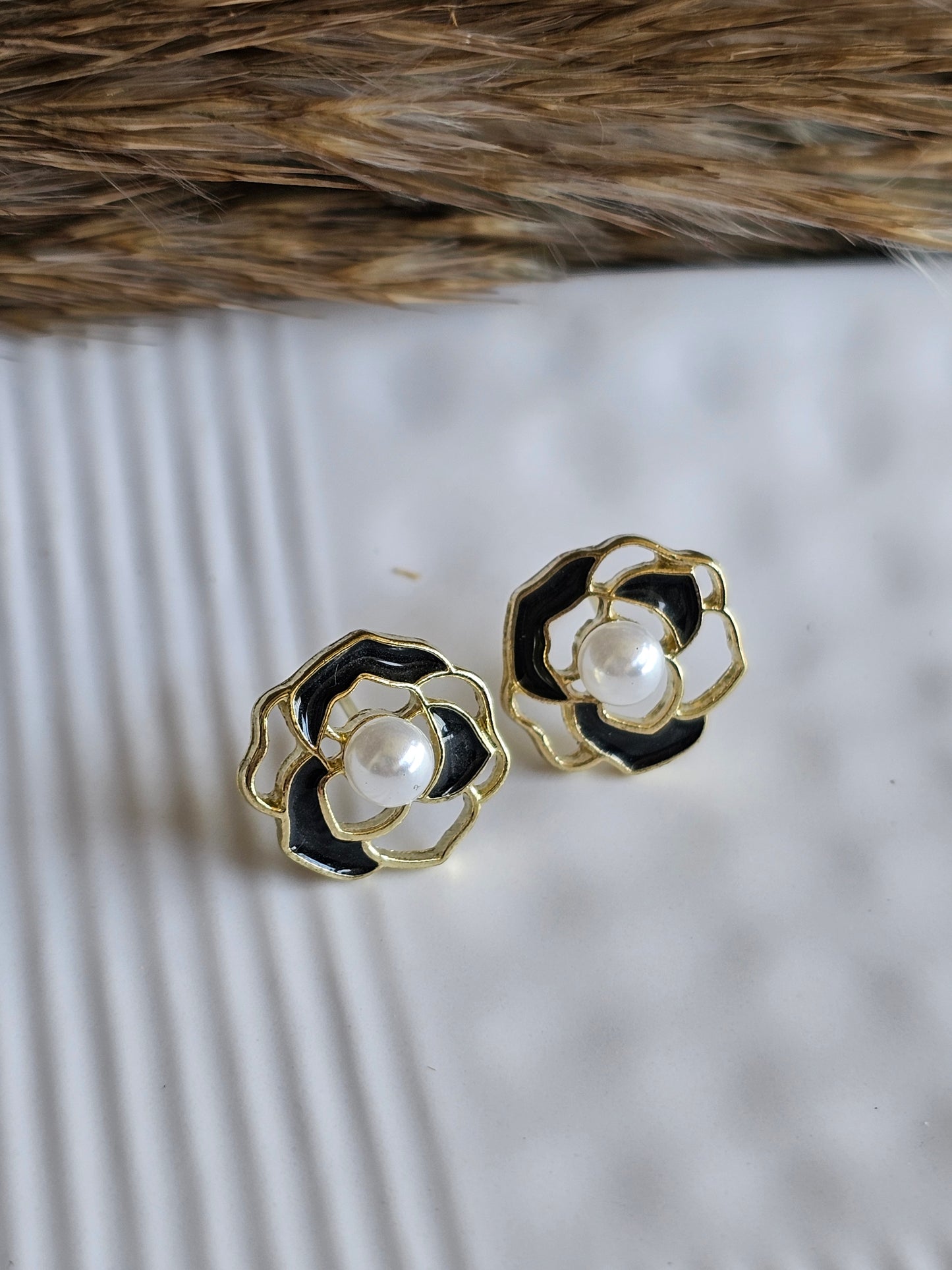Petal Pearl Studs