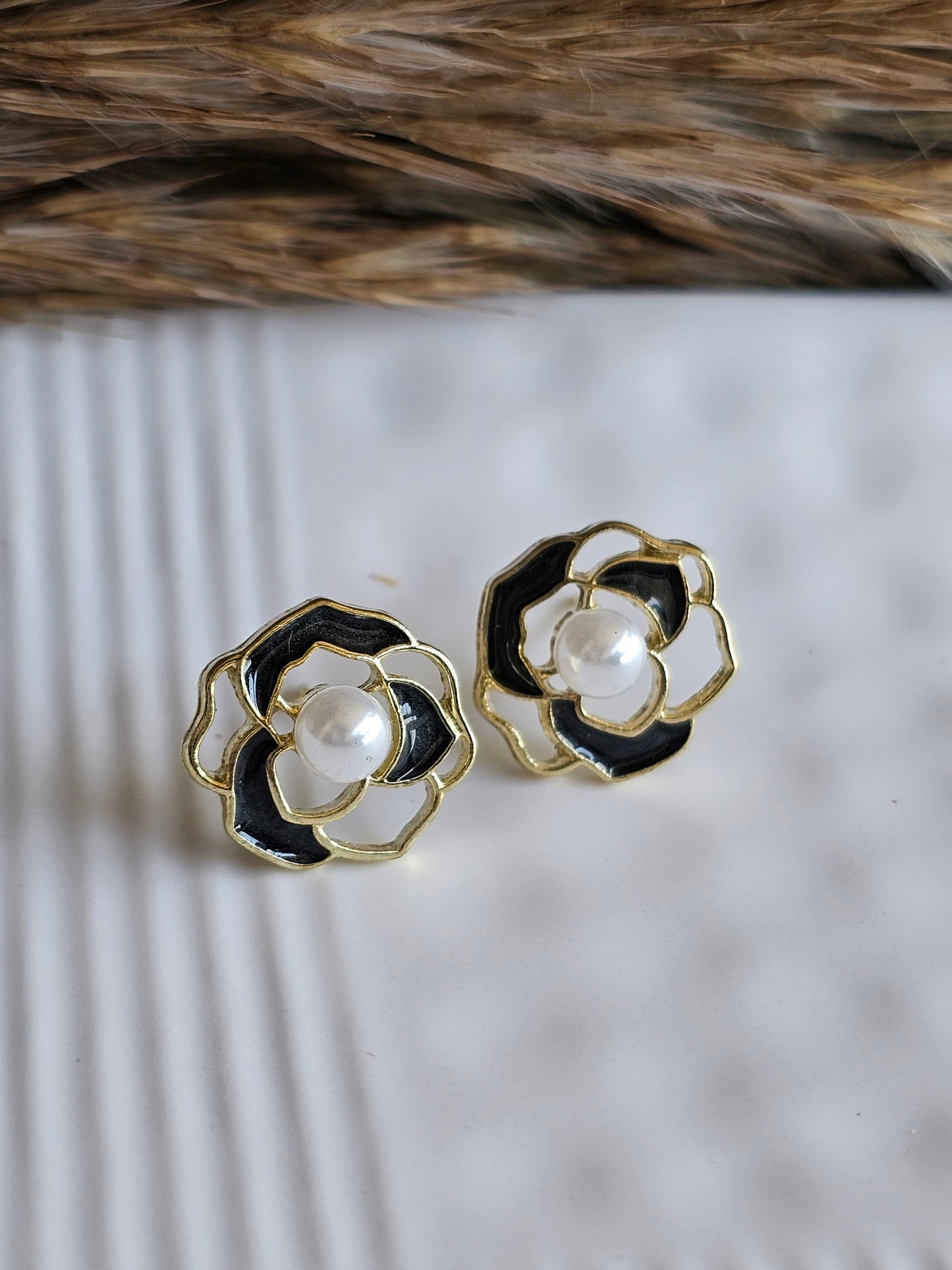 Petal Pearl Studs