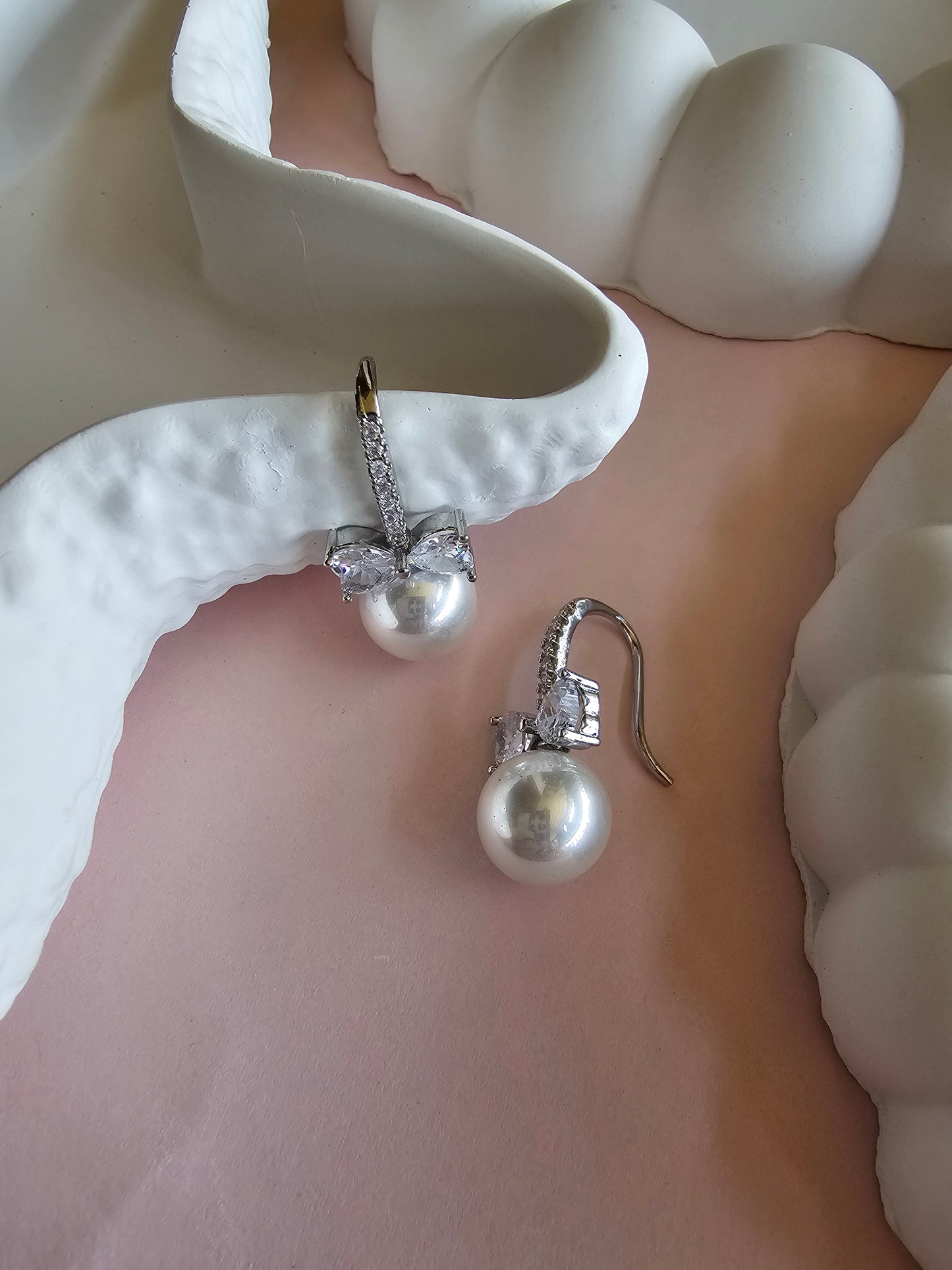 Celeste Pearl Drop Earrings