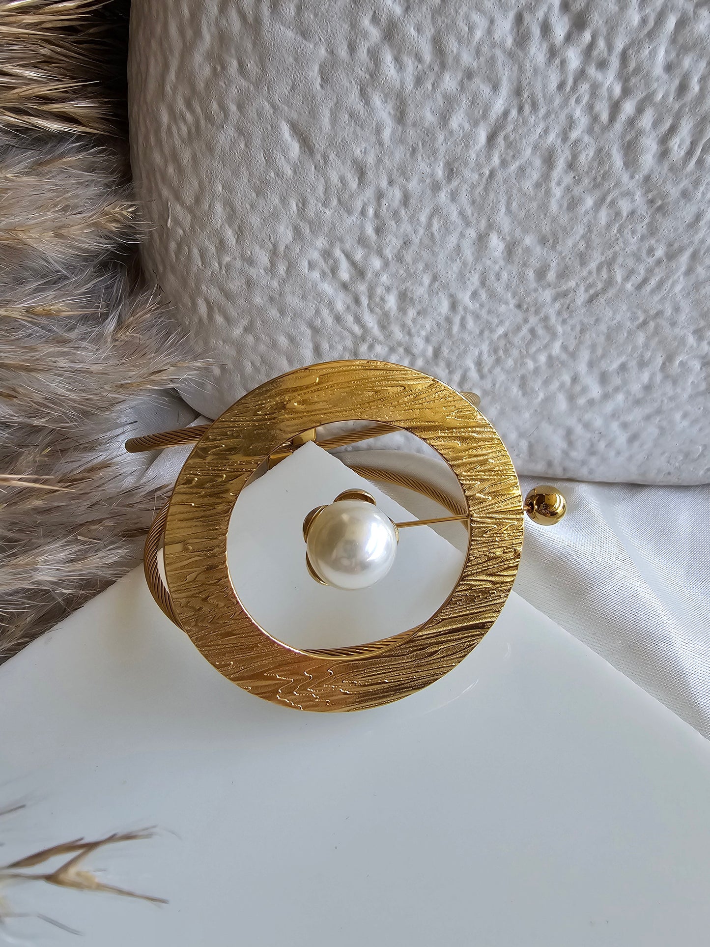 Golden Bloom Cuff