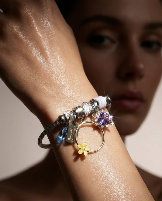 Flower Ring Charm Pandora Bracelet