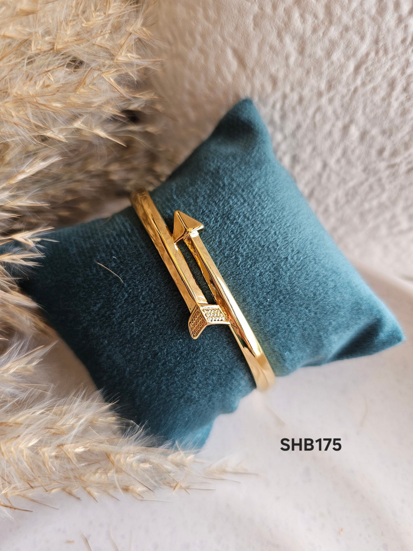 Golden Arrow Cuff Bracelet