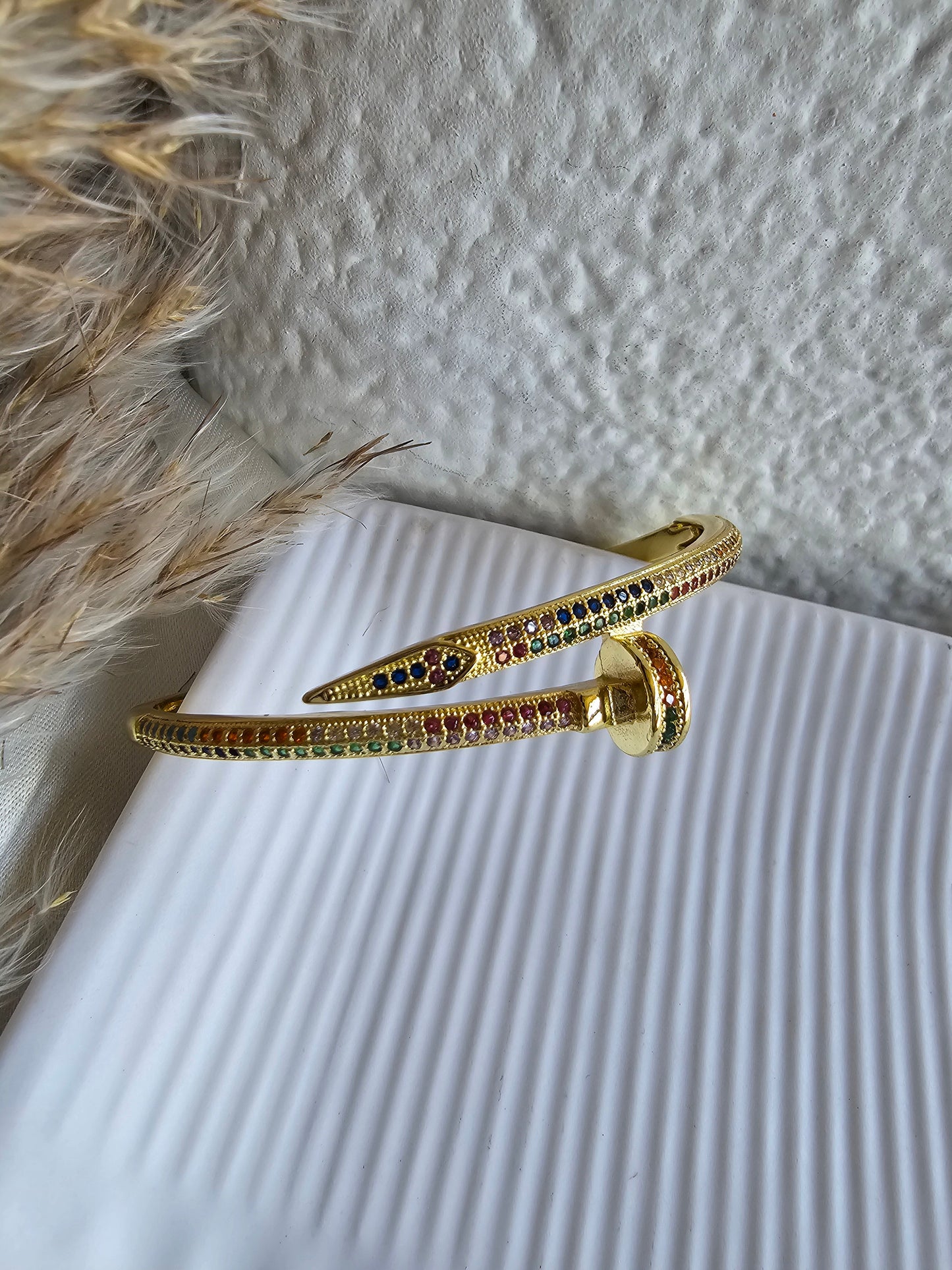 Prism Nail Wrap Bracelet