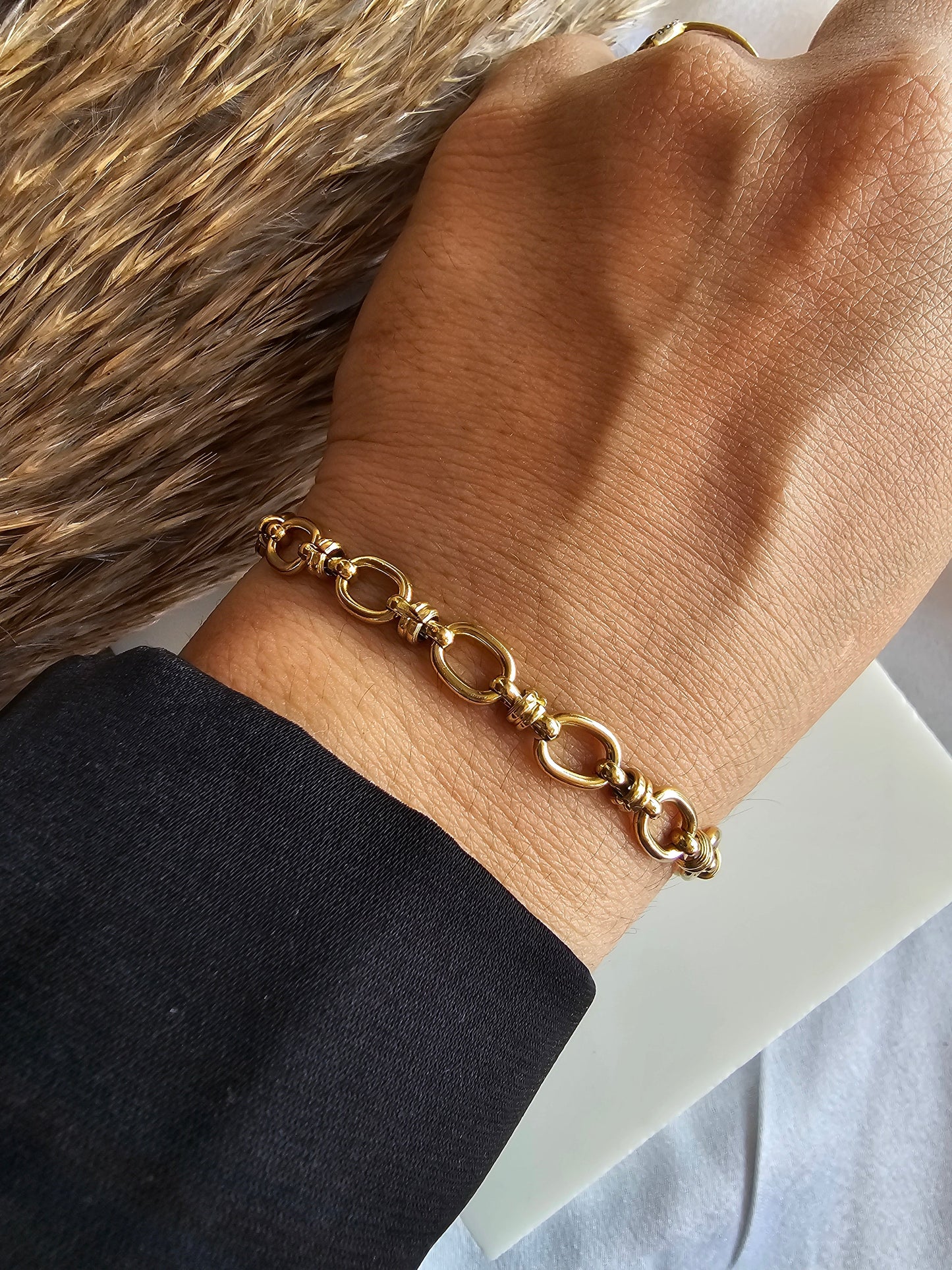 Gilded Grace Link Bracelet
