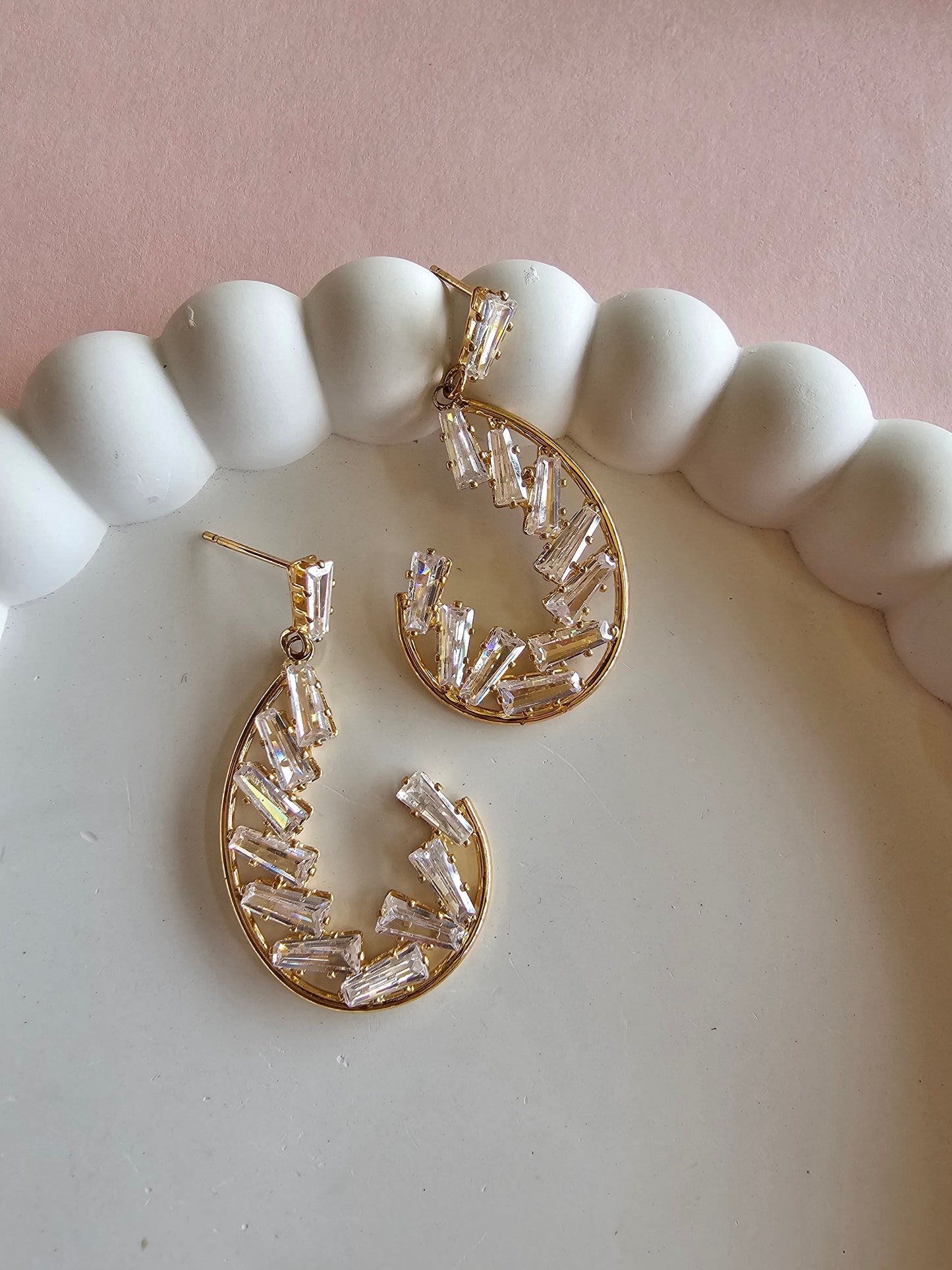 Mosaic Gemstone Earrings