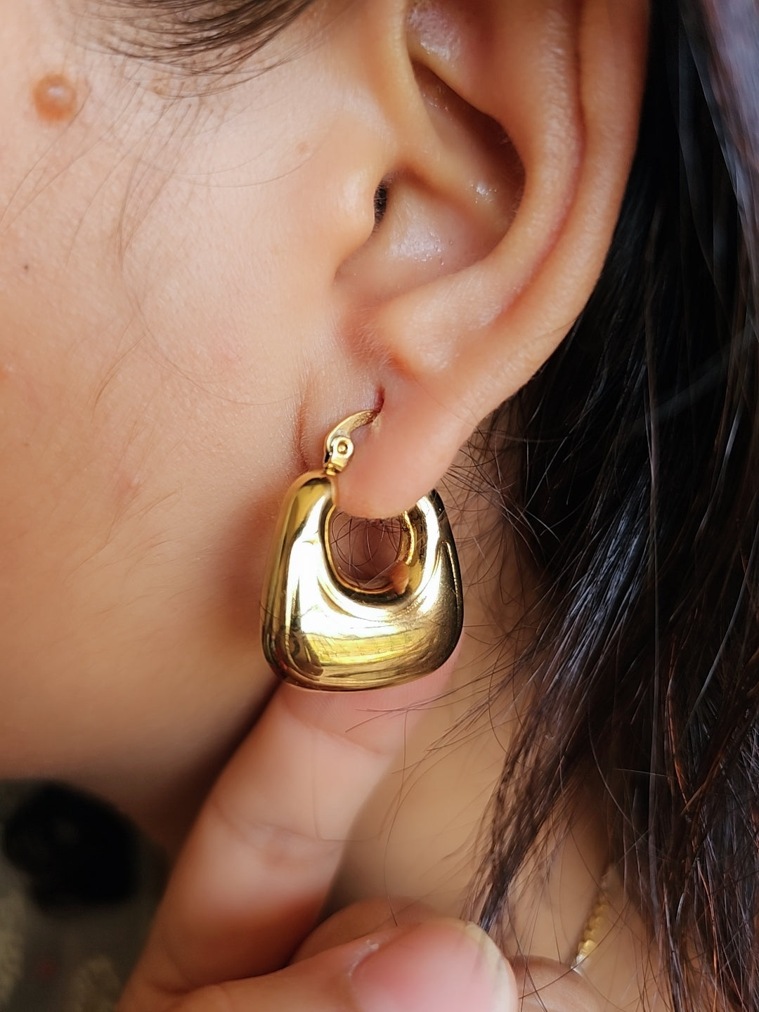 Molten Gold Hoops