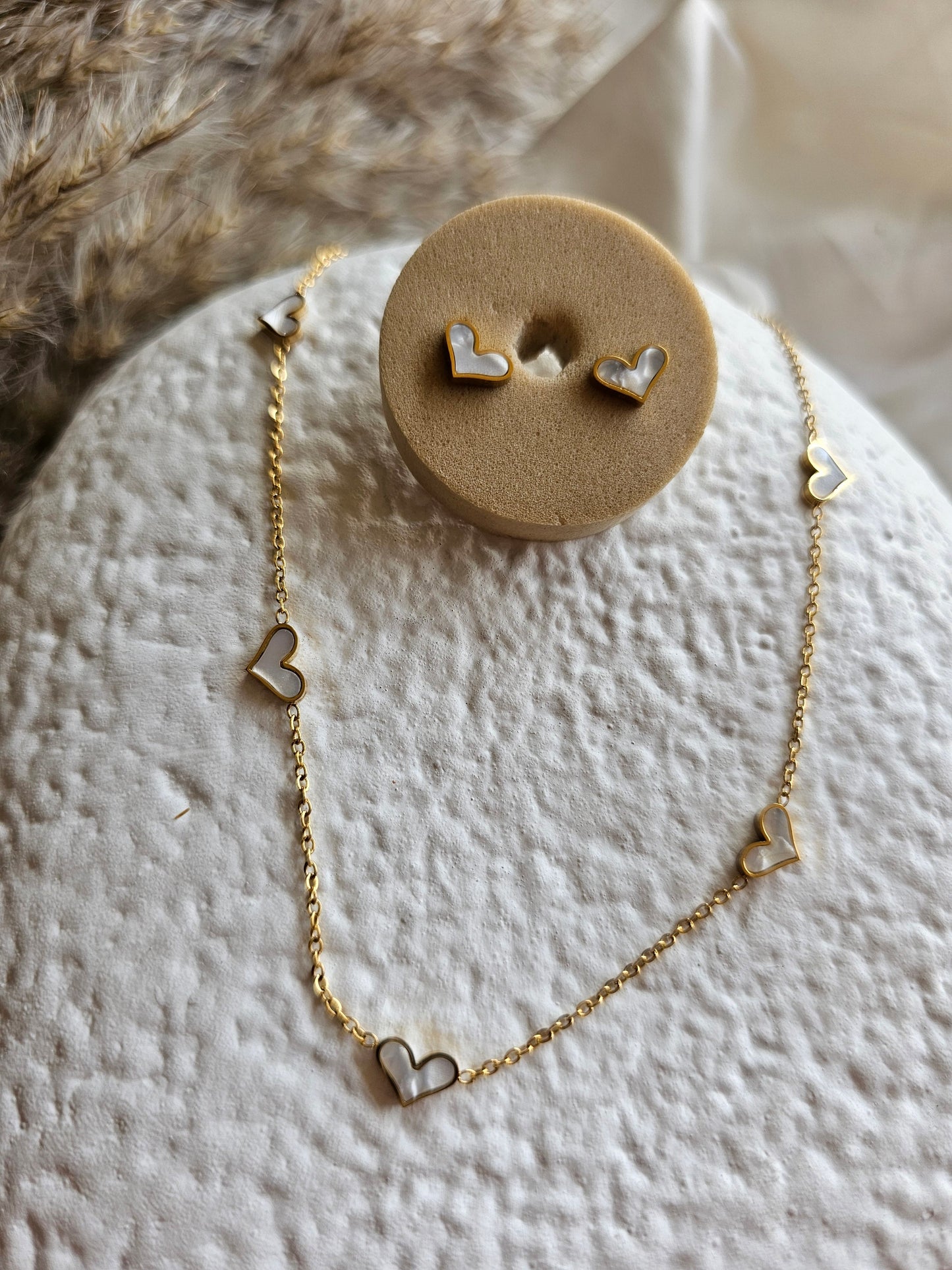 Ethereal Heart Chain Set