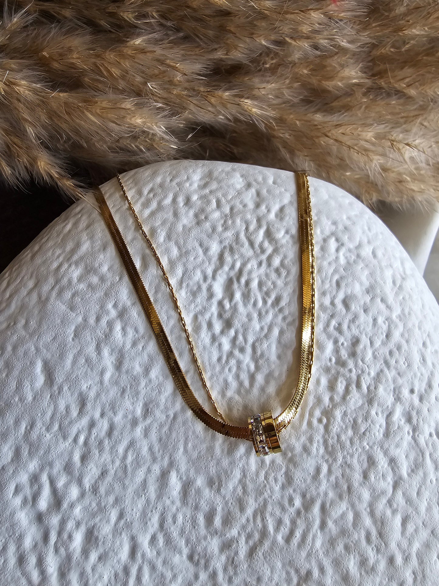 Celeste Duo Layered Necklace
