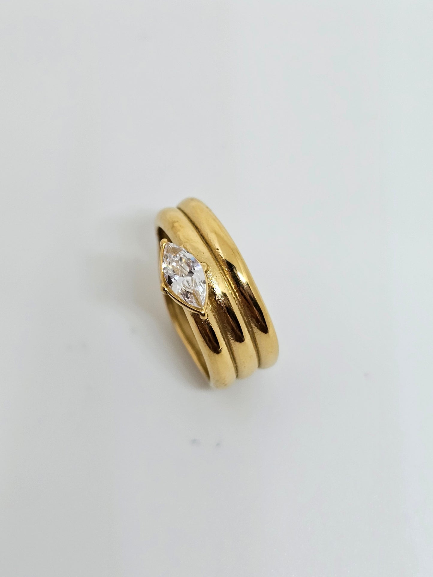 Marquise Duo Ring
