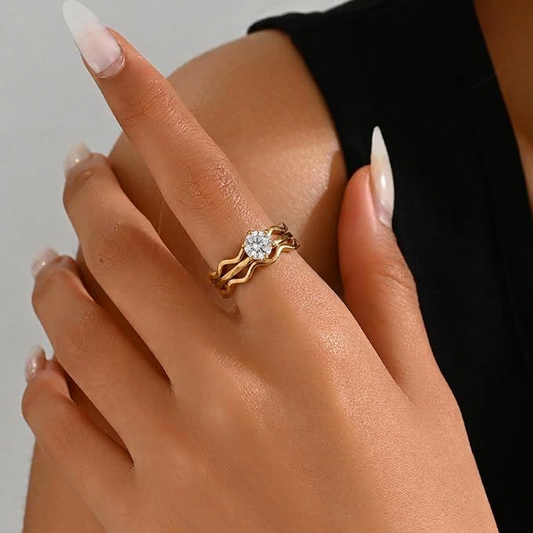 tripple Spark Ring