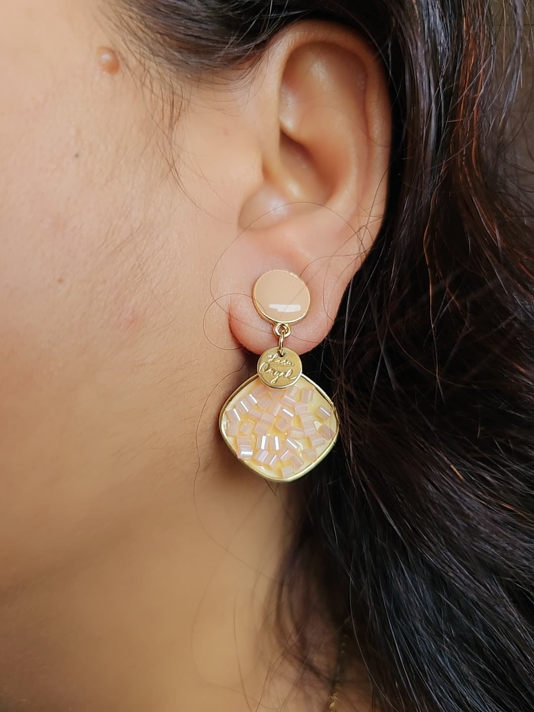 Mosaic Gemstone Earrings