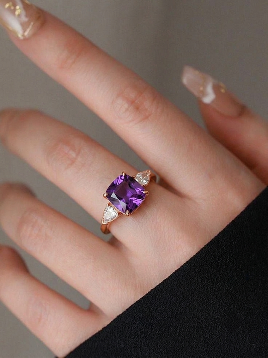 The Twilight Cushion Trilogy Ring