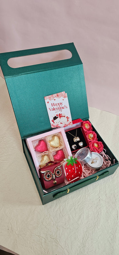 Love Story Hamper Collection - Romantic Valentine Gift For Her