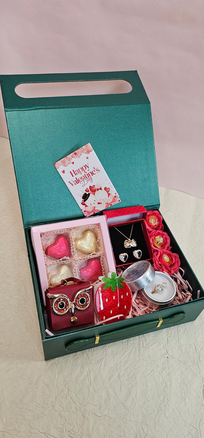 Love Story Hamper Collection - Romantic Valentine Gift For Her