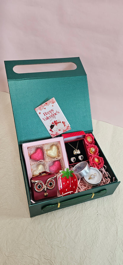 Love Story Hamper Collection - Romantic Valentine Gift For Her