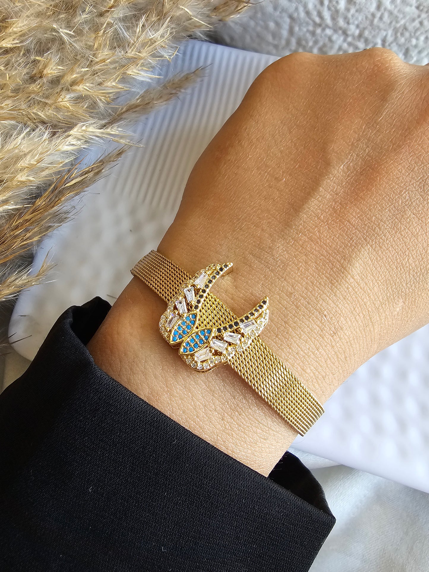 Angel Wings Mesh Bracelet