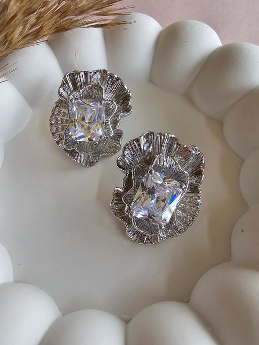 Aurora Crystal Bloom Earrings