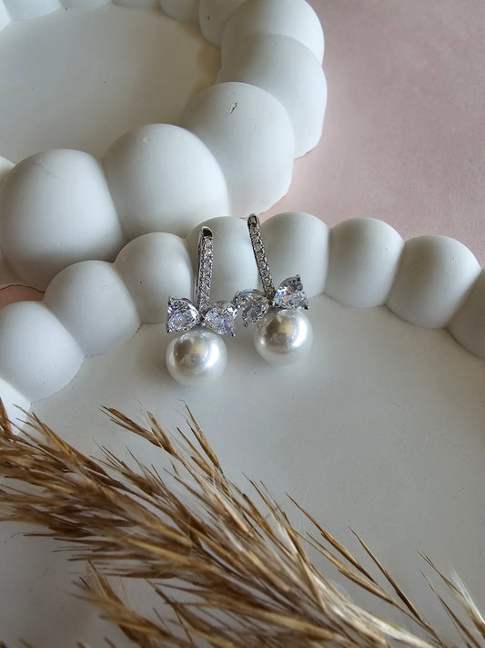 Celeste Pearl Drop Earrings