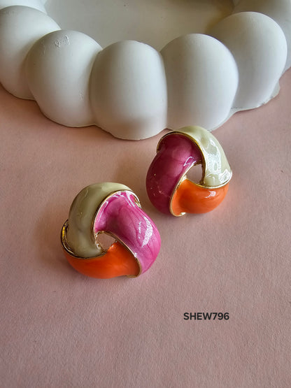 Twilight Swirl Stud