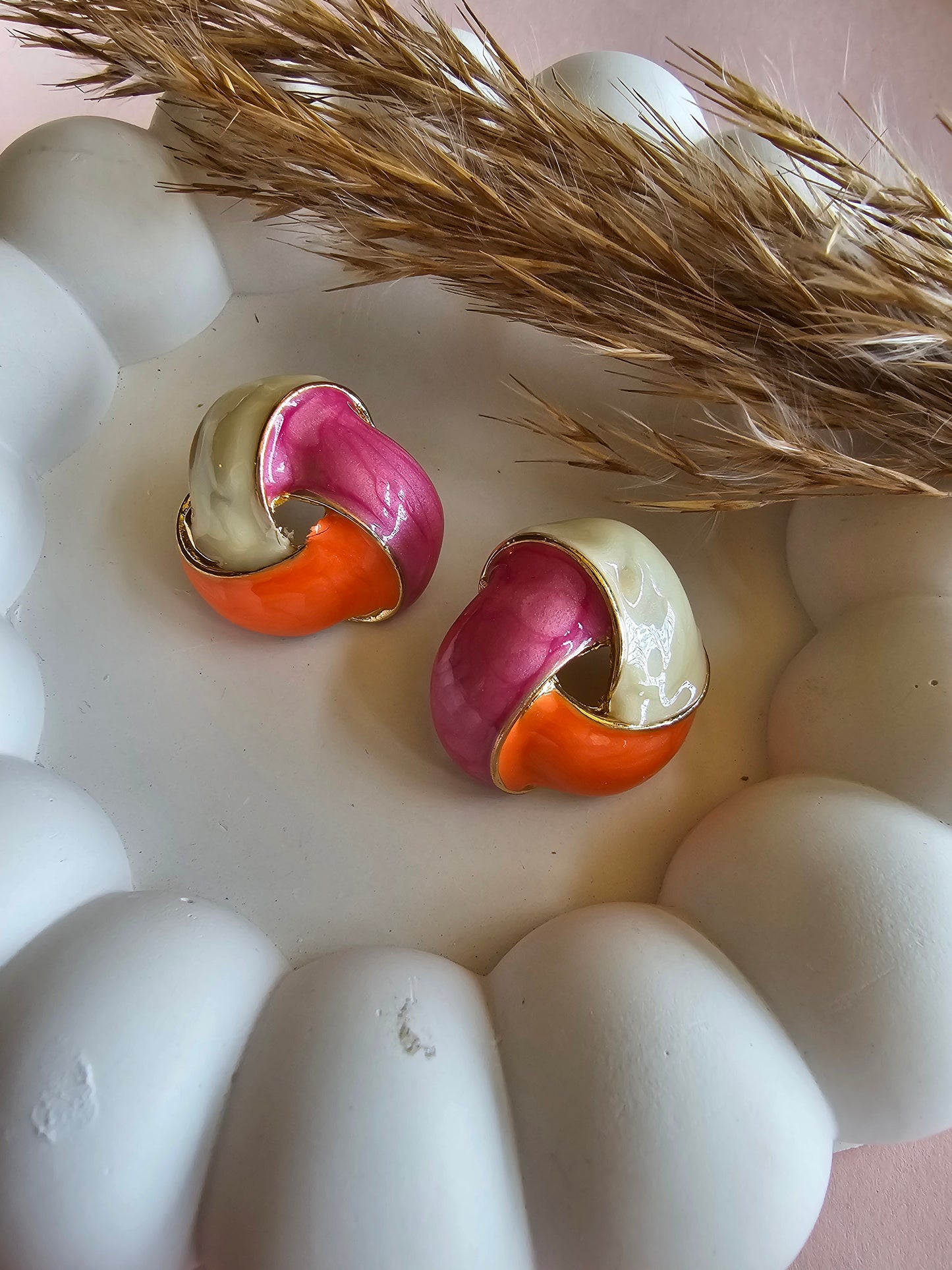 Twilight Swirl Stud