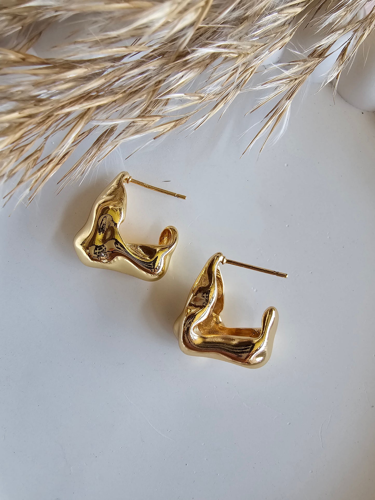 Sculpted Shine Earrings
