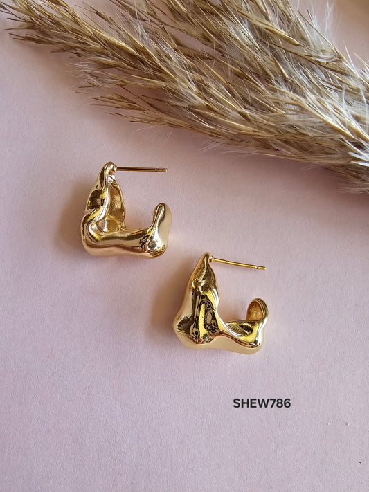 Sculpted Shine Earrings