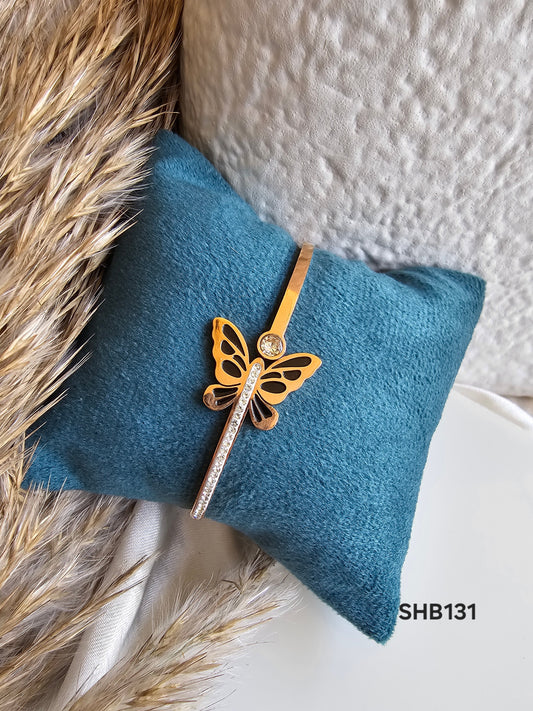 Noir Luxe Emblem Bracelet