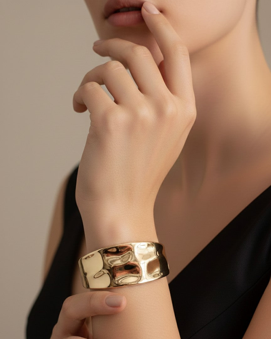 Molten Shine Chunky Bracelet