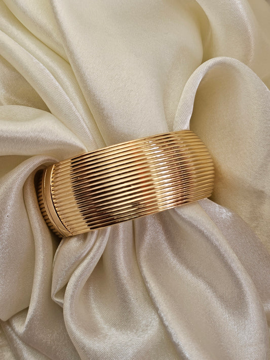 Radiant Ridge Chunky Bracelet