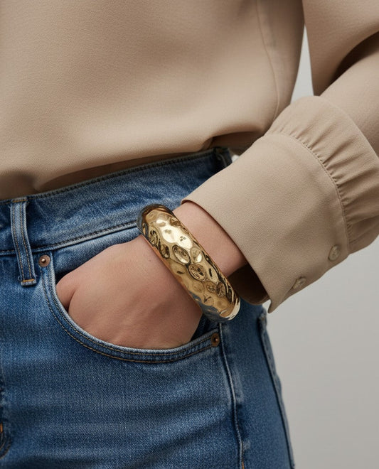 Lustre Flow Chunky Bracelet