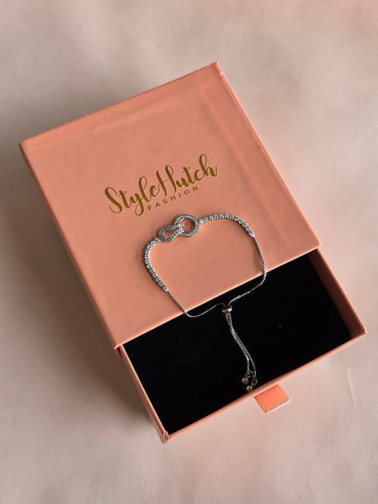 Infinity Spark Adjustable Bracelet