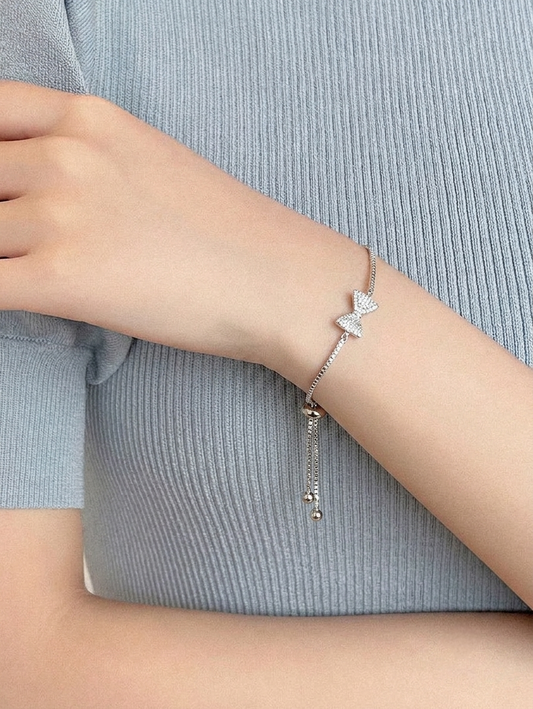 Celeste Bow Adjustable Bracelet
