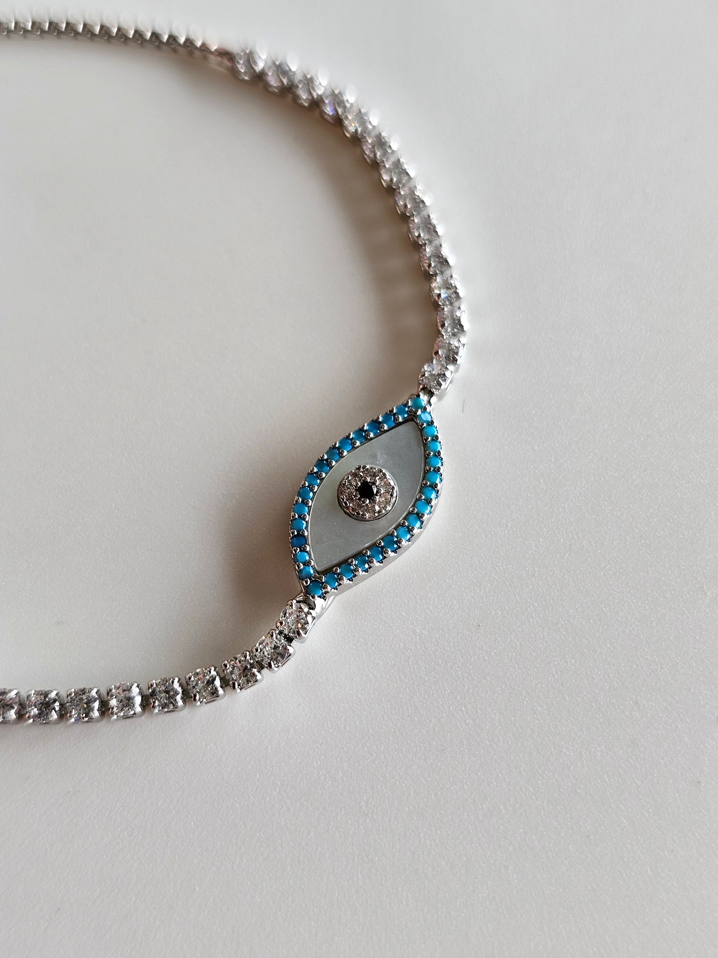 Ivory Halo Adjustable Bracelet