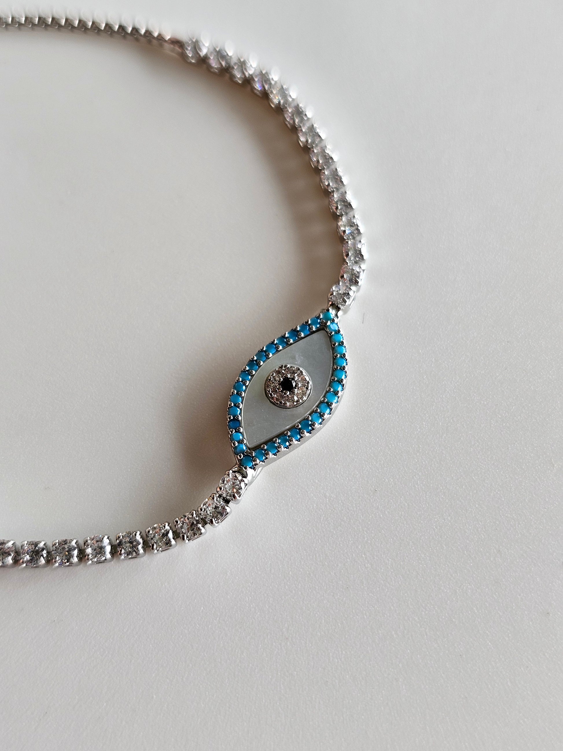 Ivory Halo Adjustable Bracelet