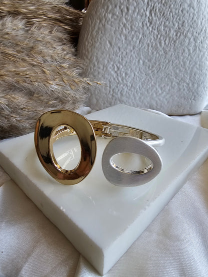 Luxe Bolt Link Bracelet