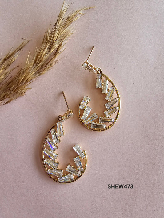 Mosaic Gemstone Earrings