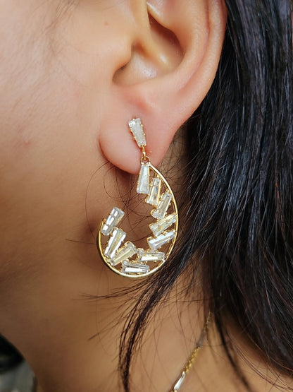 Mosaic Gemstone Earrings