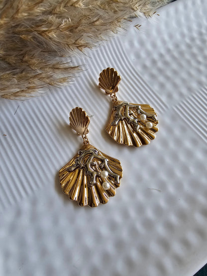 Ocean Bloom Shell Drops