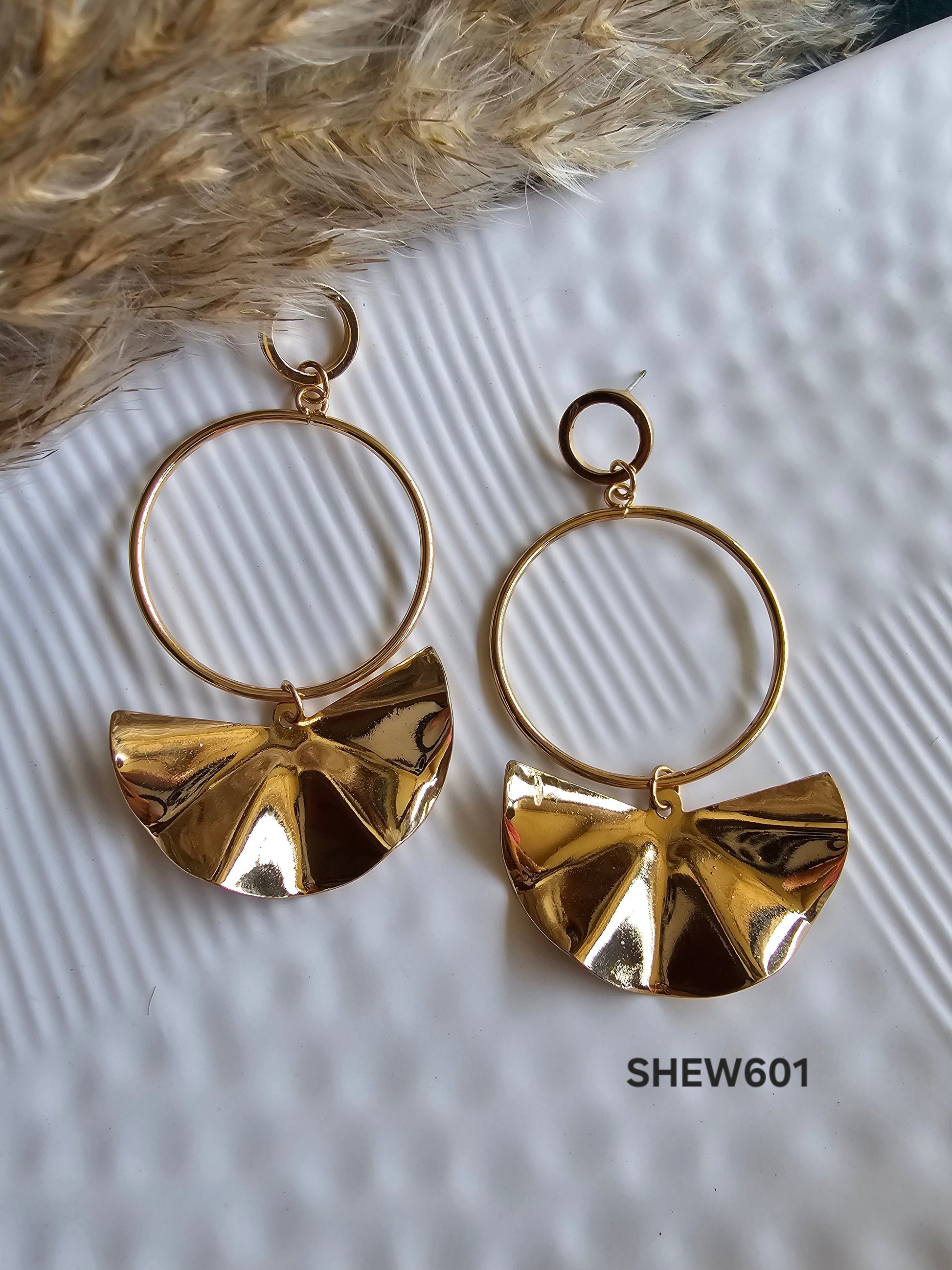 Golden Aura Hoops