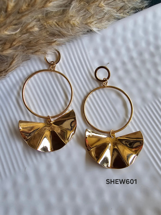 Golden Aura Hoops