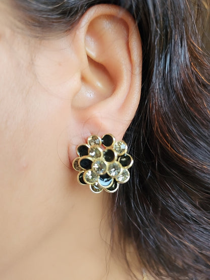 SpinStone Stud Earrings