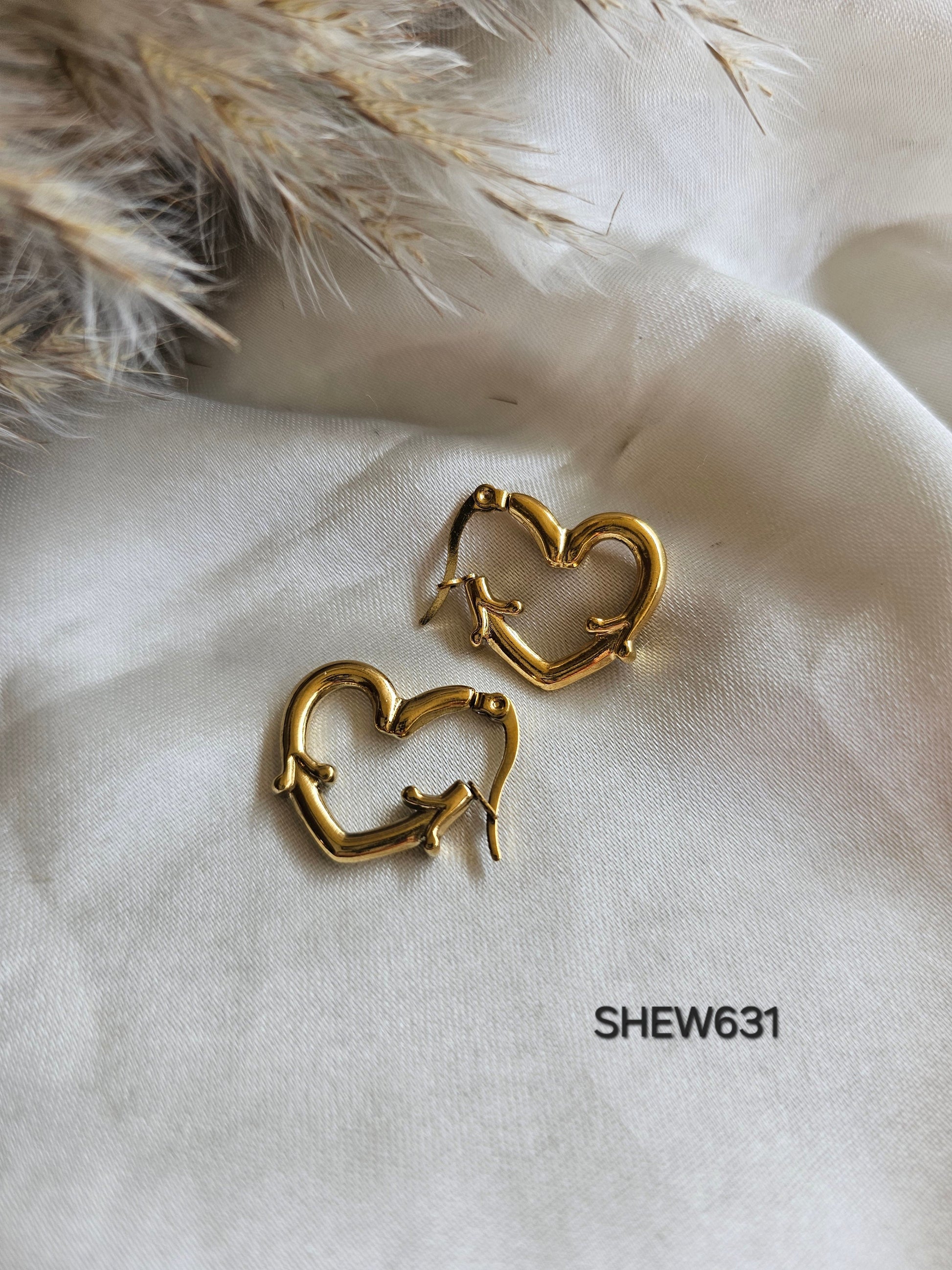 Golden Embrace Hoops