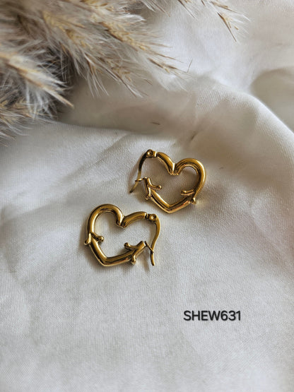 Golden Embrace Hoops