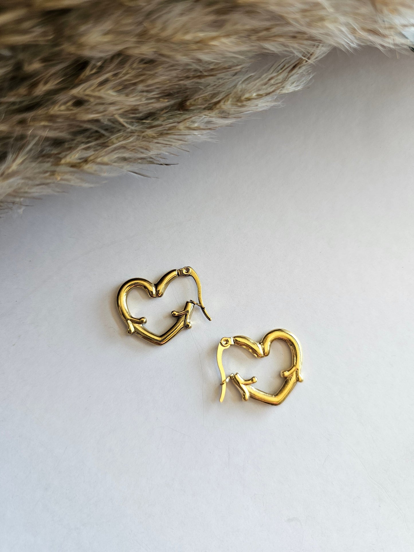 Golden Embrace Hoops