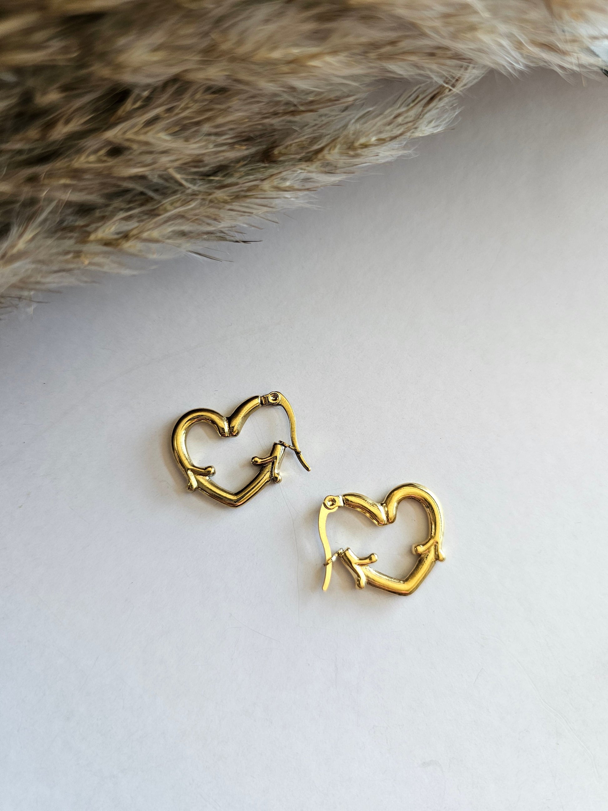 Golden Embrace Hoops