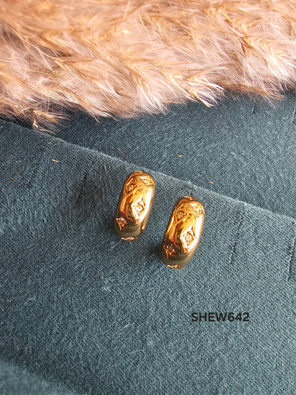 Aurora Luxe Gemstone Hoops