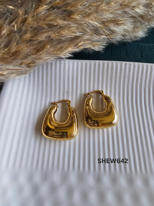 Molten Gold Hoops
