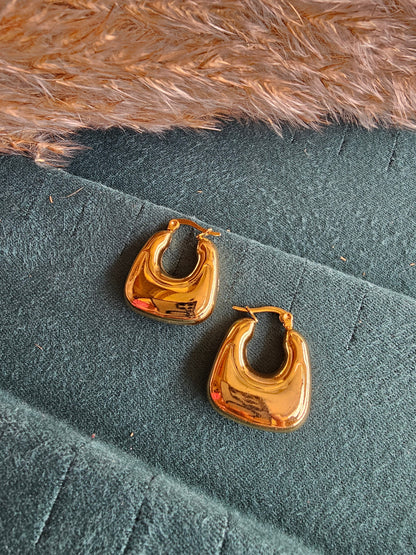 Molten Gold Hoops