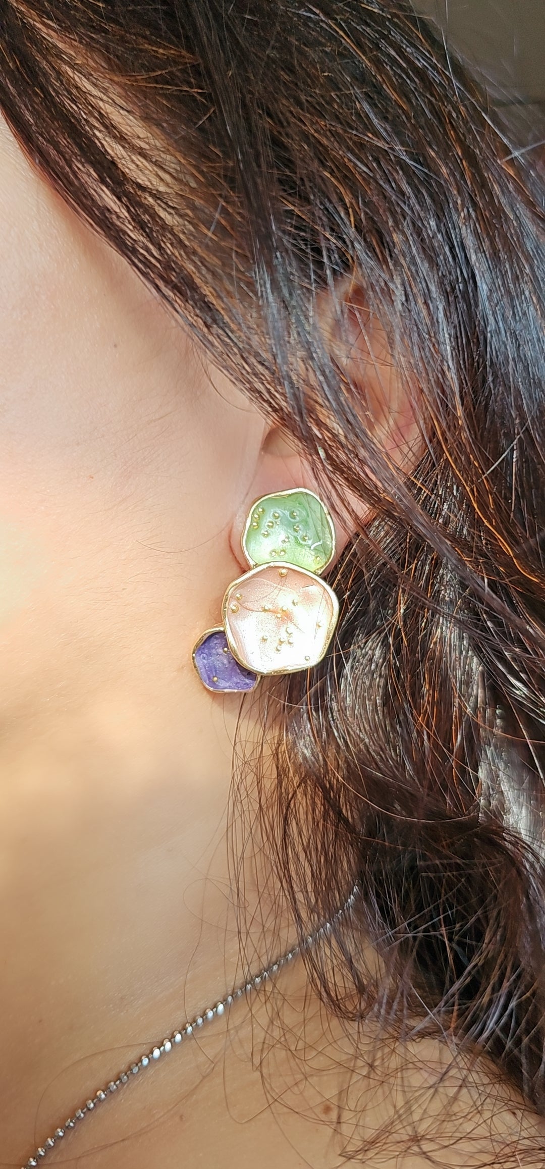 Petal Bloom Earrings yellow