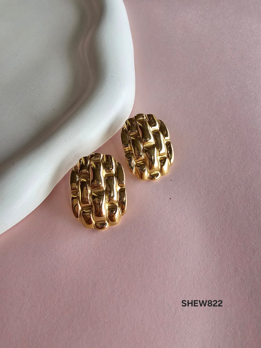 Woven Glow Studs